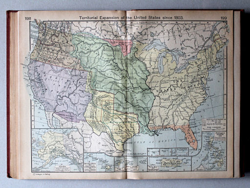 Shepherd, Historical Atlas, 1927
198.199. Territorial Expansion of the United States since 1803
