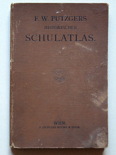 Putzgers Historischer Schul-Atlas, Österreich, 1910
Voorkant band / Front cover