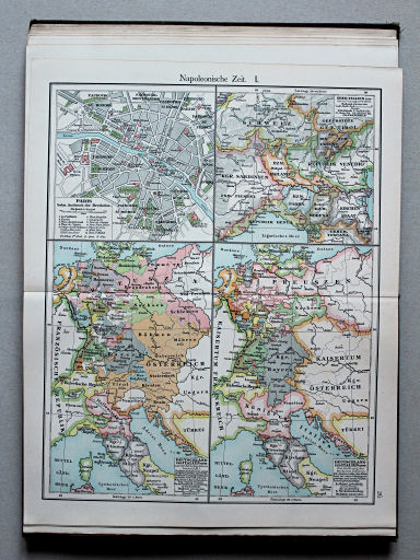 Putzgers Historischer Schul-Atlas, Österreich, 1910
26. Napoleonische Zeit I