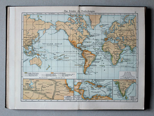 Putzgers Historischer Schul-Atlas, Österreich, 1910
31. Das Zeitalter der Entdeckungen