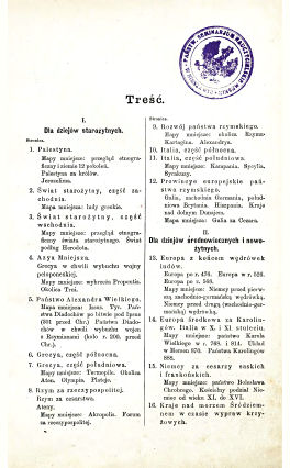 Putzgera Atlas historyczny, 1918
Inhoudsopgave 1 / Table of contents 1