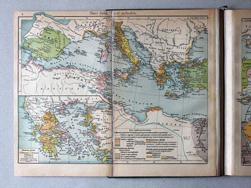 Putzgera Atlas historyczny, ca. 1927
2. Stary świat. Część zachodnia