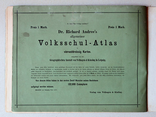 Putzger's Historischer Schul-Atlas, 1877
Reclame / Advertisement