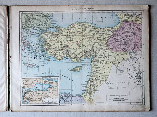 Putzger's Historischer Schul-Atlas, 1877
4. Kleinasien und Syrien