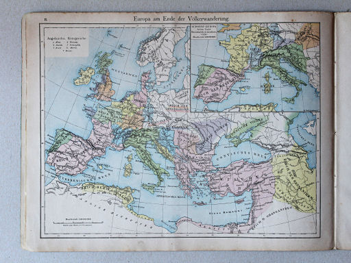 Putzger's Historischer Schul-Atlas, 1877
11. Europa am Ende der Völkerwanderung