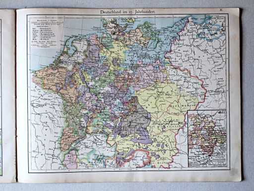 Putzger's Historischer Schul-Atlas, 1877
21. Deutschland im 17. Jahrhundert