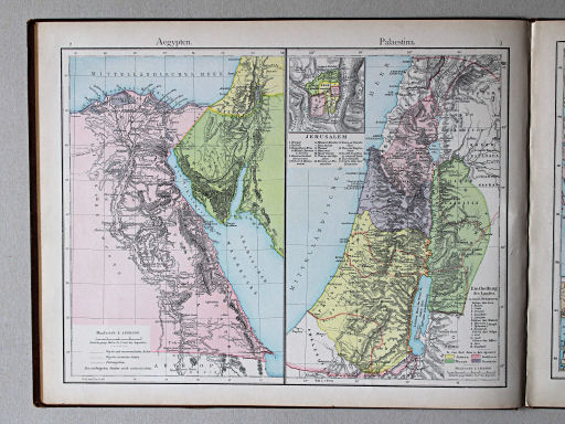 Putzger's Historischer Schul-Atlas, 1881
2. Aegypten
3. Palaestina