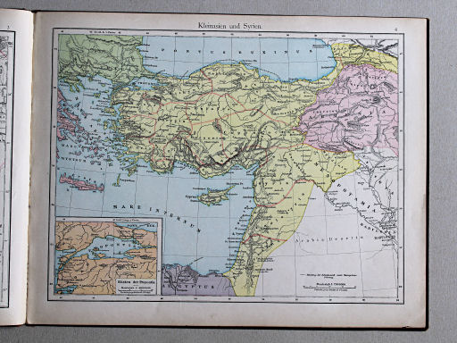 Putzger's Historischer Schul-Atlas, 1881
4. Kleinasien und Syrien