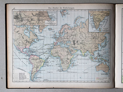 Putzger's Historischer Schul-Atlas, 1881
18. Das Zeitalter der Entdeckungen