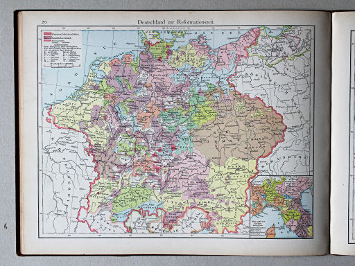 Putzger's Historischer Schul-Atlas, 1881
20. Deutschland zur Reformationszeit