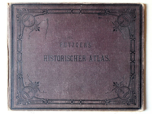Putzger's Historischer Schul-Atlas, 1887
Voorkant band