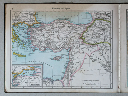 Putzger's Historischer Schul-Atlas, 1887
7. Kleinasien und Syrien