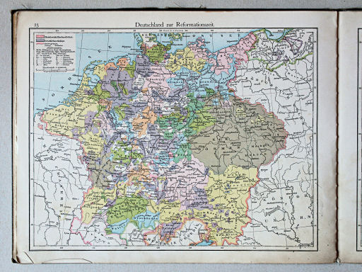 Putzger's Historischer Schul-Atlas, 1887
23. Deutschland zur Reformationszeit