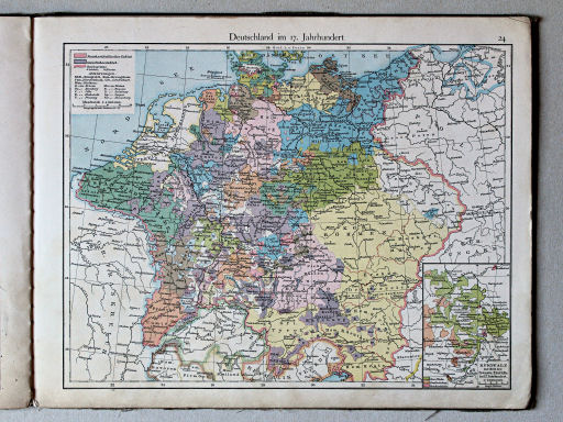 Putzger's Historischer Schul-Atlas, 1887
24. Deutschland im 17. Jahrhundert