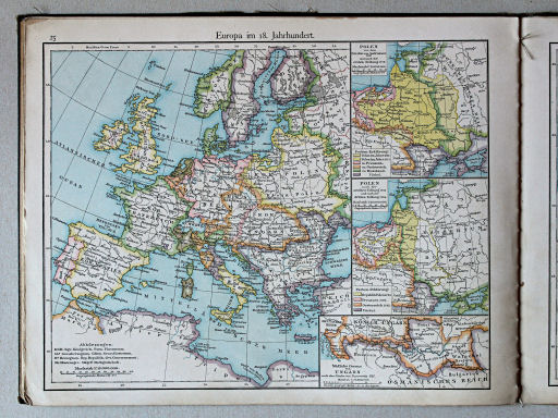 Putzger's Historischer Schul-Atlas, 1887
25. Europa im 18. Jahrhundert