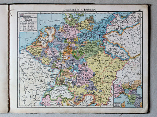 Putzger's Historischer Schul-Atlas, 1887
26. Deutschland im 18. Jahrhundert