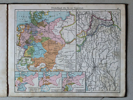 Putzger's Historischer Schul-Atlas, 1887
28. Deutschland 1815 bis zur Gegenwart