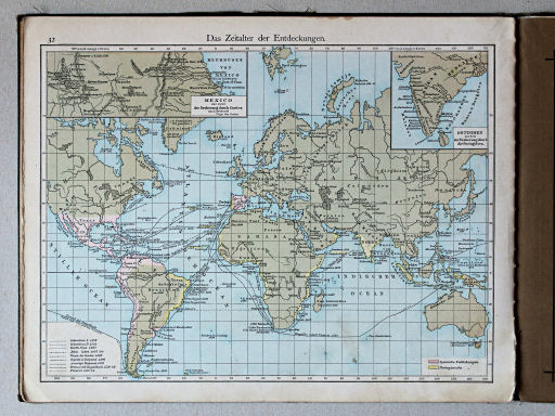 Putzger's Historischer Schul-Atlas, 1887
32. Das Zeitalter der Entdeckungen