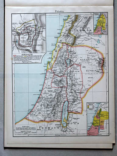 Putzgers Historischer Schul-Atlas, 1888
1. Palästina