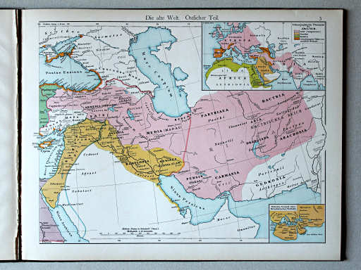 Putzgers Historischer Schul-Atlas, 1888
3. Die alte Welt. Östlicher Teil