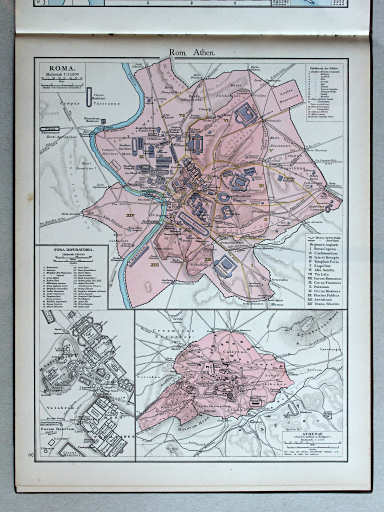 Putzgers Historischer Schul-Atlas, 1888
8. Rom. Athen