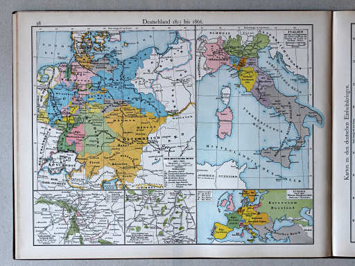 Putzgers Historischer Schul-Atlas, 1888
28. Deutschland 1815 bis 1866