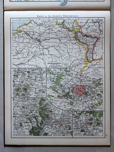 Putzgers Historischer Schul-Atlas, 1888
29. Karten zu den deutschen Einheitskriegen