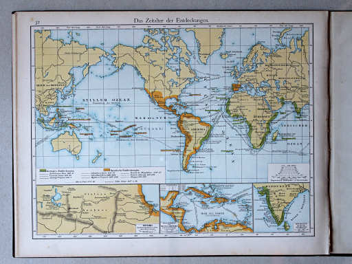 Putzgers Historischer Schul-Atlas, 1888
32. Das Zeitalter der Entdeckungen