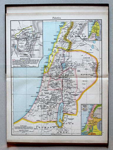 Putzgers Historischer Schul-Atlas, Deutschland, 1900
1. Palästina