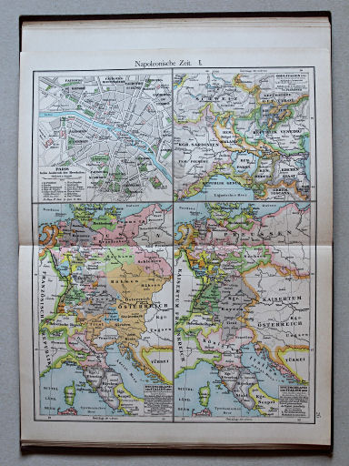 Putzgers Historischer Schul-Atlas, Deutschland, 1900
26. Napoleonische Zeit I