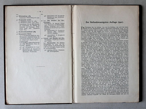Putzgers Historischer Schul-Atlas, 1901
Inhoudsopgave 3, voorwoord 1 / Table of contents 3, preface 1