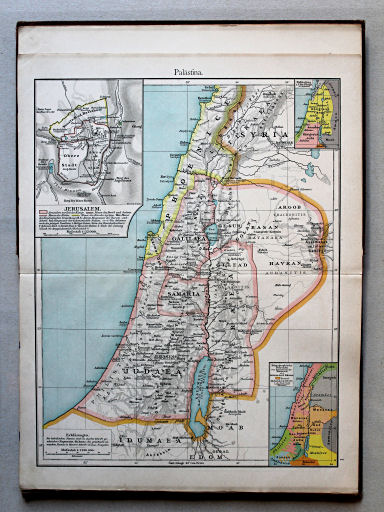 Putzgers Historischer Schul-Atlas, 1901
1. Palästina