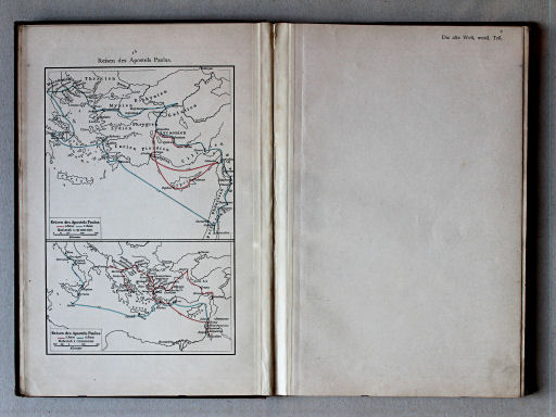 Putzgers Historischer Schul-Atlas, 1901
1b. Reisen des Apostels Paulus