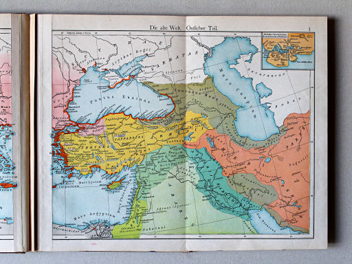 Putzgers Historischer Schul-Atlas, 1901
3. Die Alte Welt. Östlicher Teil