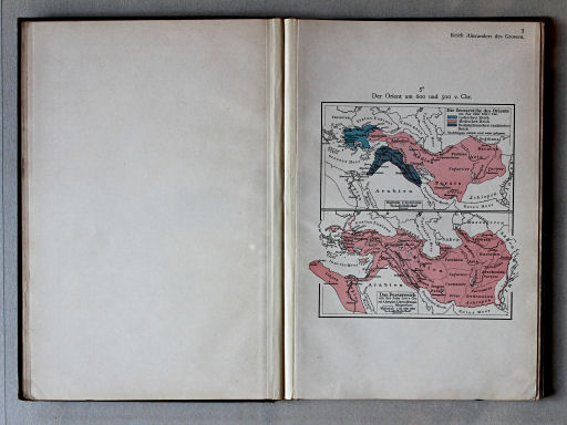 Putzgers Historischer Schul-Atlas, 1901
5a. Der Orient um 600 und 500 v. Chr.