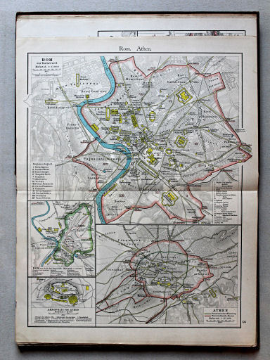 Putzgers Historischer Schul-Atlas, 1901
8. Rom. Athen