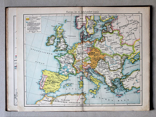 Putzgers Historischer Schul-Atlas, 1901
20. Europa im 16. Jahrhundert (1559)