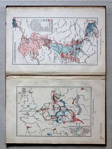 Putzgers Historischer Schul-Atlas, 1901
22a. Kriegszusammenhänge I (1618-1660)