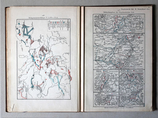 Putzgers Historischer Schul-Atlas, 1901
27a. Schlachtenpläne der Napoleonischen Zeit