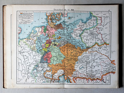 Putzgers Historischer Schul-Atlas, 1901
28. Deutschland 1815 bis 1866