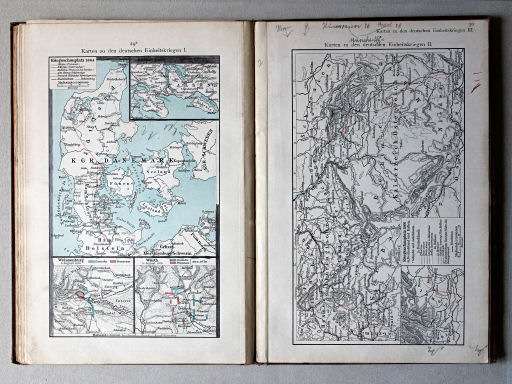 Putzgers Historischer Schul-Atlas, 1901
29b. Karten zu den deutschen Einheitskriegen I