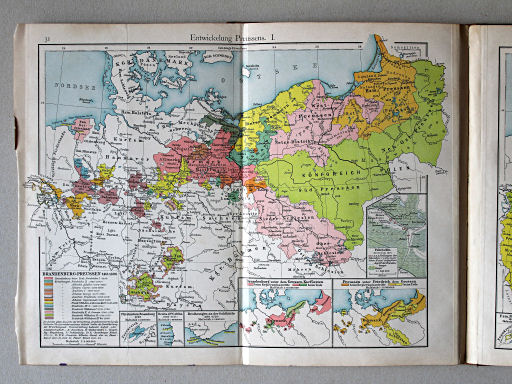 Putzgers Historischer Schul-Atlas, 1901
31. Entwickelung Preussens. I