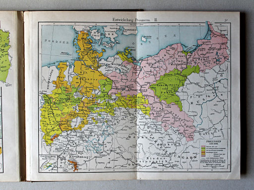 Putzgers Historischer Schul-Atlas, 1901
32. Entwickelung Preussens. II
