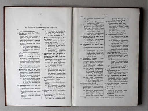 Putzgers Historischer Schul-Atlas, 1911
Inhoudsopgave 2 / Table of contents 2