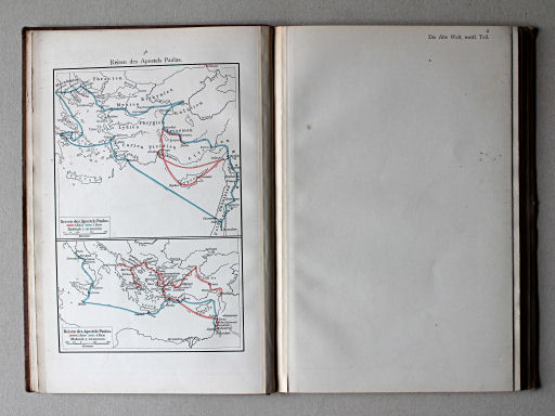 Putzgers Historischer Schul-Atlas, 1911
1b. Reisen des Apostels Paulus