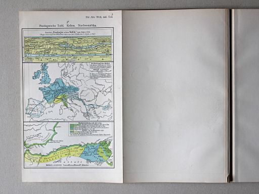 Putzgers Historischer Schul-Atlas, 1911
3a. Peutingersche Tafel. Kelten. Nordwestafrika