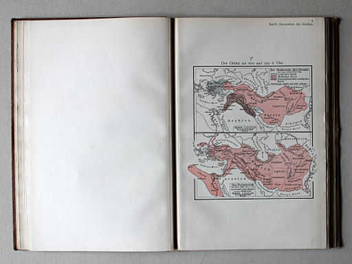 Putzgers Historischer Schul-Atlas, 1911
5a. Der Orient um 600 und 500 v. Chr.