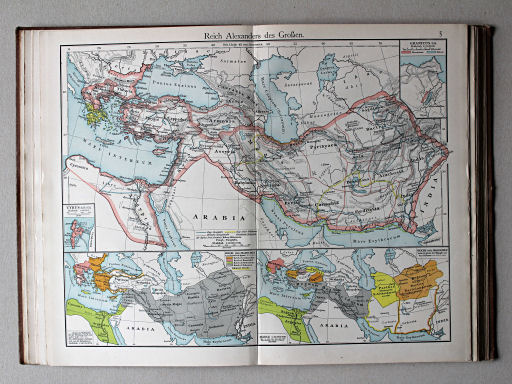 Putzgers Historischer Schul-Atlas, 1911
5. Reich Alexanders des Grossen