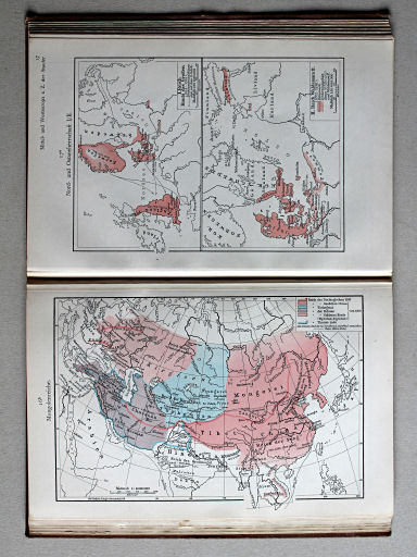 Putzgers Historischer Schul-Atlas, 1911
16b. Mongolenreiche