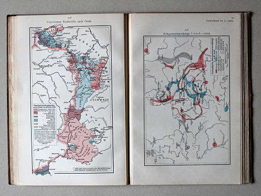 Putzgers Historischer Schul-Atlas, 1911
21b. Vorschreiten Frankreiches nach Osten